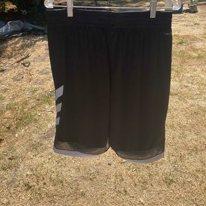Men’s black Adidas extra-large shorts